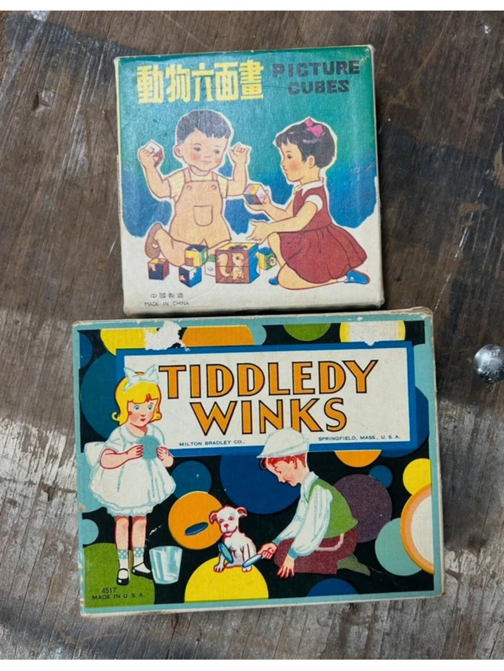 Vintage kids games